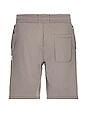 view 2 of 6 Sweatshort Lightweight Terry in Quarry