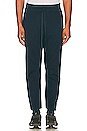 view 1 of 4 Slim Sweatpant Midweight Terry in Deep Teal