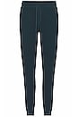view 2 of 4 Slim Sweatpant Midweight Terry in Deep Teal