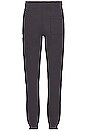 view 3 of 6 Midweight Terry Slim Sweatpant in Midnight