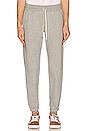 view 1 of 4 Cuffed Sweatpant in Heather Grey