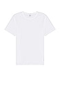 view 2 of 5 2-Pack Lightweight Jersey T-Shirt in White