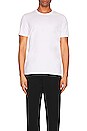 view 4 of 5 2-Pack Lightweight Jersey T-Shirt in White