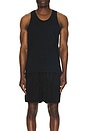 view 3 of 3 Lightweight Jersey Tank Top in Black