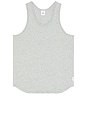 view 1 of 3 Lightweight Jersey Tank Top in Heather Grey