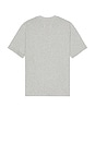 view 2 of 3 Midweight Jersey Collegiate T-Shirt in Heather Grey