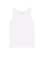 view 4 of 4 Lightweight Jersey Slim Tank Top in White
