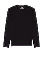 view 1 of 3 Long Sleeve Training Shirt in Black