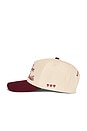 view 3 of 3 With Love From Nashville Hat in Maroon & Ivory Combo