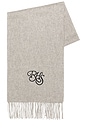 view 2 of 3 Scarf in Grey & Black