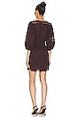 view 3 of 3 Pia Dress in Chocolate