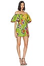 view 2 of 3 DALI ミニドレス in Green Lanai