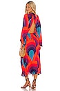 view 3 of 3 Mai Dress in Retro Rainbow