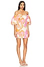 view 2 of 3 Dali Dress in Pink Deco Surf