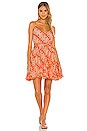 view 1 of 3 Casey Dress in Orange Batik