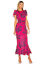 view 1 of 3 Lulani Dress in Pink French Toile