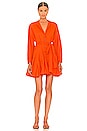 view 1 of 3 Emma Dress in Persimmon Orange