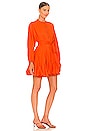 view 2 of 3 Emma Dress in Persimmon Orange