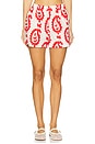 view 1 of 6 Audrina Short in White Manali Mist Grande