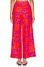 view 3 of 4 Campbell Pants in Scarlet Bombay Bloom