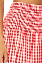 view 6 of 6 Lilou Skirt in Scarlet Toulouse Gingham