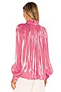 view 4 of 6 Adele Blouse in Rose Shimmer