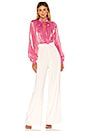 view 5 of 6 Adele Blouse in Rose Shimmer