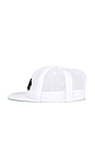 view 3 of 3 Logo Mesh Hat in White