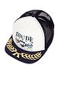 view 3 of 3 USA Sailing Icon Trucker Hat in Navy & White