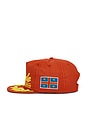 view 3 of 4 CHAPEAU CLERMONT-FERRAND in Bright Red & Yellow