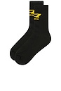 view 2 of 4 CHAUSSETTES in Black & Yellow