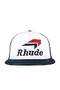 view 1 of 4 Speedmark Hat in Navy & White