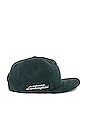 view 4 of 4 x Automobili Lamborghini Corduroy Crown Hat in Green