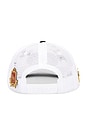 view 2 of 4 Patch Mesh Trucker Hat in Black & White