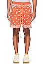 view 3 of 4 Bandana Shorts in Vintage Orange