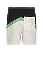 view 2 of 3 Rhude Awakening Short in Black/green/creme