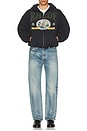 view 4 of 4 Monaco Regatta Full Zip Hoodie in Vintage Black