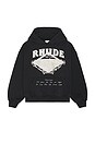 view 4 of 4 SUDADERA in Vintage Black & Silver