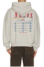 view 2 of 5 The Desert Decides Hoodie in Heather Grey, Red, & Multi