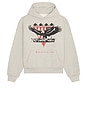 view 6 of 5 SUDADERA in Grey, Black, & Red
