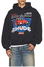 view 1 of 4 SUDADERA in Vintage Black, Red, & Blue