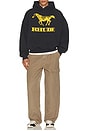 view 4 of 4 SUDADERA in Vintage Black & Yellow