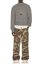 view 4 of 4 Quarter Zip Knit Top in Grey