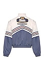 view 2 of 4 BLOUSON DE SURVÊTEMENT MONACO in Navy, White & Red