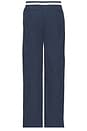 view 2 of 5 Champions Track Pant in Navy & Off White