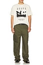 view 3 of 5 PANTALON CARGO DESERT in Khaki Green