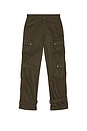 view 4 of 5 PANTALON CARGO DESERT in Khaki Green