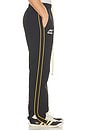 view 4 of 8 Lago Track Pant in Black & Yellow