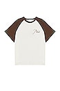 view 1 of 3 Raglan Tee in Brown