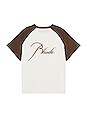 view 2 of 3 Raglan Tee in Brown